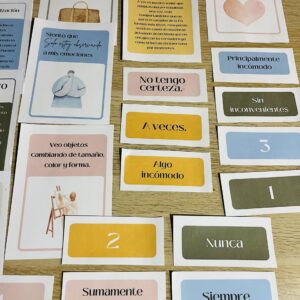 Tarjetas para trabajar la disociación
